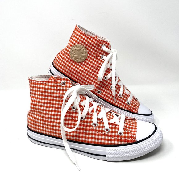Converse CTAS High Top Sneaker Red White Canvas W - Picture 2 of 11